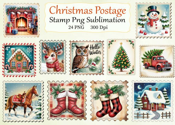 Christmas Postage Stamp Png Sublimation: A Brand Designer’s Review