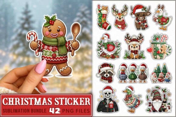Christmas Preppy Sticker PNG Bundle Review: A Seller’s Perspective