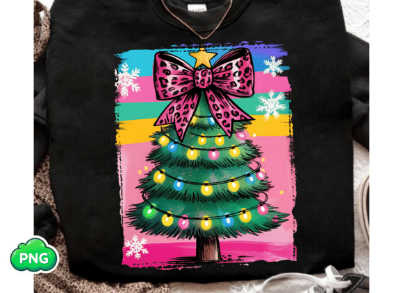 Colorful Coquette Christmas Tree, Merry Illustrations Review