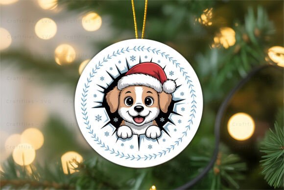 Cute Puppy Christmas Ornament PNG: A Practical Review for Digital Illustrations