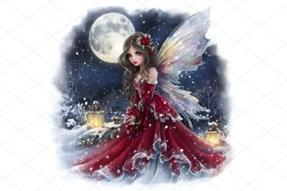 Cute Watercolor Christmas Fairy Review: A Designer’s Take on Seasonal Illustrations