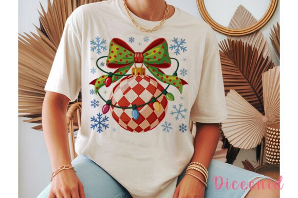 Festive Christmas Ornament PNG Clipart for Illustrations
