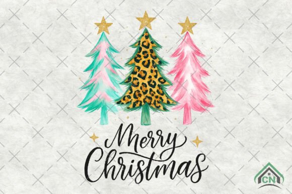 Merry Christmas Leopard Trees PNG: A Review for Digital Sellers
