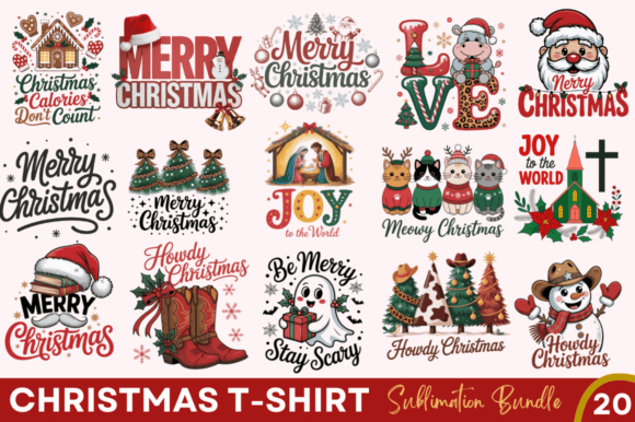 Vintage Christmas PNG Designs Bundle: A Review for Illustrations and Sellers